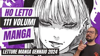 LETTURE MANGA ESALTANTI GENNAIO 2024 [upl. by Ahsetel]