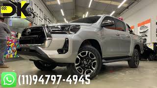 Acessórios para HILUX SRX 2022  Overbumper Toyota Hilux 2021  Toyota Hilux  Frontbumper  DK136 [upl. by Elleirad]