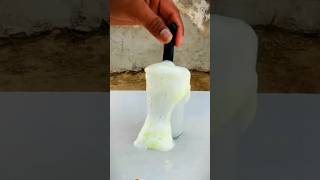 Elephant Toothpaste experiment short experiment youtubeshorts [upl. by Ahsinan]