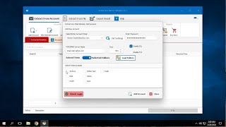 Extract Any Mail Ultimate Extracting email from a specific folder [upl. by Selim]