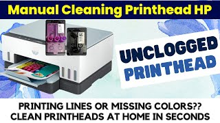 How to Clean Printhead HP Smart Tank 672 and Other Similar Printers [upl. by Okemak]