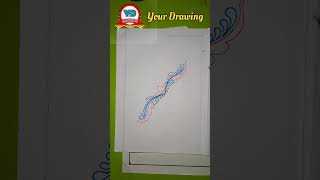 How to draw easy design  short design  project design  art  design drawing  short design [upl. by Darum]