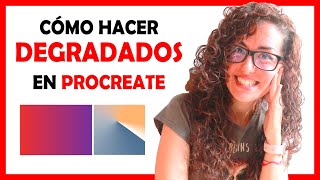 3 FORMAS de cómo hacer DEGRADADOS en PROCREATE MUY FÁCIL ✔ [upl. by Amlas125]