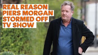 REAL reason Piers Morgan STORMED OFF Good Morning Britain after Megan Markle interview [upl. by Sivie]