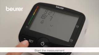 Quick start video for the BM 40 blood pressure monitor from Beurer [upl. by Carlstrom939]