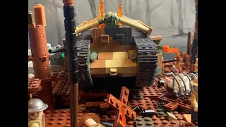 Battle Of The Somme Lego WW1 moc [upl. by Ardnahs]