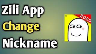 Change Zili Nick Name  Zili Par Naam Kaise Badle  Zili Nick Name Change  Change Name On Zili [upl. by Tennes]