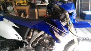 Installing Hour Meter on 2008 WR250 [upl. by Animor636]