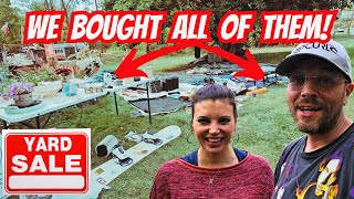 Awesome Bulk Deals At This Yard Sale For Resale Profits [upl. by Swerdna]