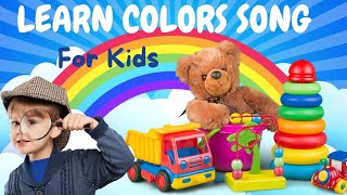 Learn Colors Learning Video for Toddlers Songs and Rhymes Theyll Love [upl. by Nnylsoj379]