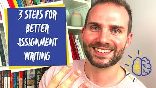 3 Steps For Successful Assignment Writing  How To Write Better Assignments [upl. by Alleira650]