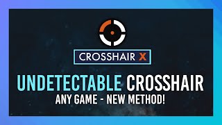 Get an undetectable crosshair over ANY GAME  2024 Crosshair V2 and Crosshair X SPON [upl. by Esac]