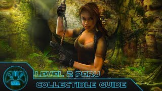 Tomb Raider Legend  Level 2 Peru Complete Collectible Guide [upl. by Fornof]