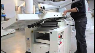 Jointer planer combination machine Minimax FS 41 Elite S  pialla filospessore [upl. by Ilat18]