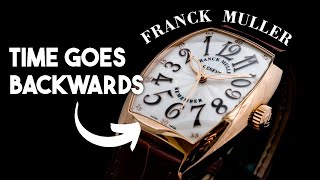 Franck Muller Cintrée Curvex Remember  This watch makes time quotgo backwardsquot  My Yorch Style [upl. by Enyaht]