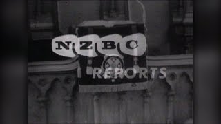 NZBC Reports  News Opening November 1966 [upl. by Atinehc465]