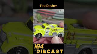 opening a new MBX Fire Dasher  Matchbox Cars unboxing diecast firetruck truck [upl. by Dorcus]