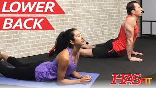 25 Min Lower Back Exercises for Lower Back Pain Relief Stretches for Lower Back Strengthening Rehab [upl. by Hermosa]