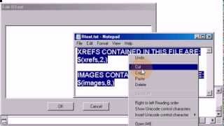 AutoCAD tip  list xrefs and images automatically [upl. by Aidne]