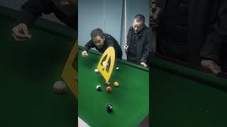 This way of solving the ball hurt my waist Old billiards [upl. by Adolf]