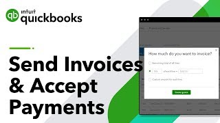 Send Invoices Anywhere amp Easily Accept Payments  QuickBooks Online [upl. by Rosenfeld384]