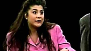 Cecilia Bartoli Met Debut Interview 1996  Part 1 [upl. by Kellda]