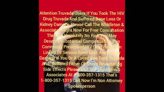 Truvada Lawsuit [upl. by Ennyleuqcaj576]