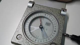 How to set the declination on geological compass [upl. by Ylrak]