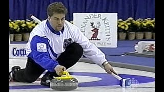 2003 Brier Semifinal  Dacey vs Ryan [upl. by Namharludba]