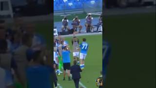 Accadde 2 anni fa kvaratskhelia segna il suo primo gol a napoli  shorts calcio kvara [upl. by Clarine]