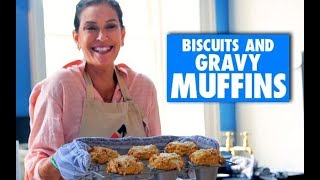 I Made My Winning Biscuits amp Gravy Muffins For A Live Audience [upl. by Oratnek]