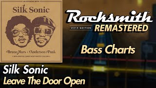 Silk Sonic  Leave The Door Open  Rocksmith® 2014 Edition  Bass Chart [upl. by Ahsenrad840]