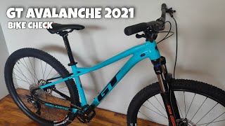 GT AVALANCHE 2021  BIKE CHECK  29ER AQUA BLUE  PILIPNAS EDITION FRAME [upl. by Renie]