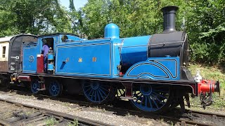 CALEDONIAN RAILWAY 044T No419 at SHACKERSTONE AND SHENTON on the BATTLEFIELD LINE 060822 [upl. by Zsuedat122]