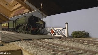 The Woodville Model Railway Running Session 121116 [upl. by Olfe398]