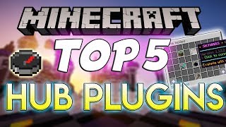 Top 5 Hub Plugins  Minecraft 114 [upl. by Ytirahs432]