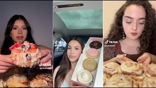 Desserts 🍫🍪🍩 MUKBANG ASMR TIKTOK food compilation [upl. by Esmerelda994]