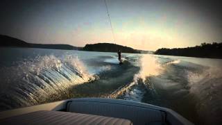 Wakeboarding at Lake Greeson 89 ski nautique [upl. by Droc]