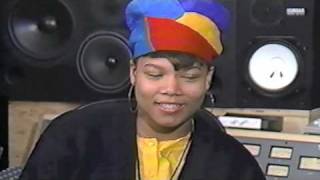 Queen Latifah Interview Slammin Rap Video Magazine [upl. by Aerdnas176]