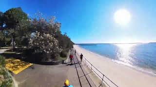 parkrun 103  Dolls Point Sydney  26 Oct 2024  Insta360 Timelapse [upl. by Canice483]