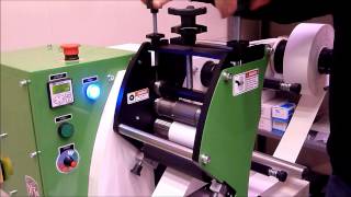 MMR140 Label die cut machine [upl. by Siderf]