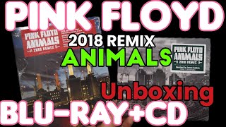 PINK FLOYD ANIMALS 2018 REMIX BLURAYCD UNBOXING amp RESEÑA [upl. by Reyotal]