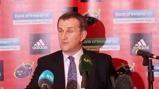 Garrett Fitzgerald Discusses Andy Farrells Munster Role [upl. by Ripleigh78]