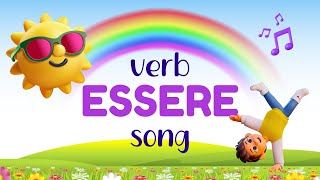 ✅ Verbo Essere A Fun Conjugation Song  Learn Italian with Music [upl. by Sibyls575]