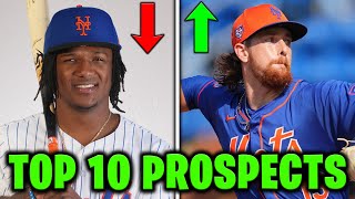 New Top 10 Mets Prospects Ranking [upl. by Murvyn]