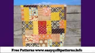 autumn quilts patterns simple patchwork quilt [upl. by Kai257]