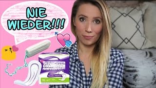 NIE WIEDER BINDEN amp TAMPONS 👍🏼 [upl. by Juliane]