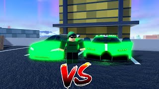 Revamped Eclaire VS Roadster Roblox Jailbreak Speed [upl. by Lusar]