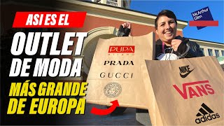 ¡El Outlet más grande de Italia y de Europa Serravalle Designer Outlet  Emigrar a Italia 2022 [upl. by Innig839]