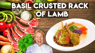 Gordon Ramsay MasterClass Review BasilCrusted Rack of Lamb [upl. by Eidak]